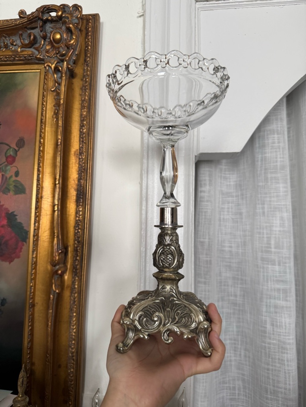 Ornate center piece Dish